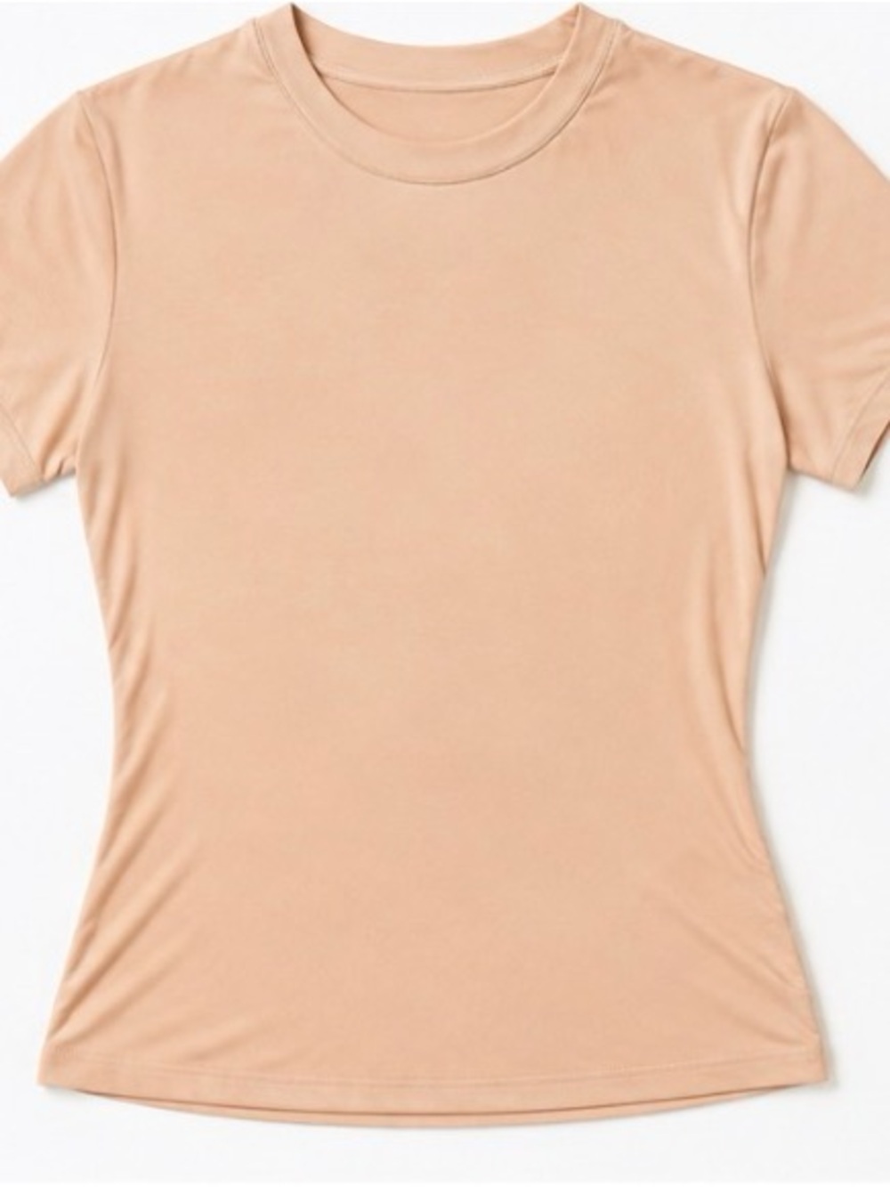 SKIMS Classic Women's Crewneck Tee - Nude